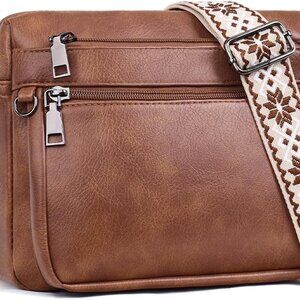 Crossbody Purses for Women Trendy,Vegan Leather Crossbody Bags,Cell Phone Camera